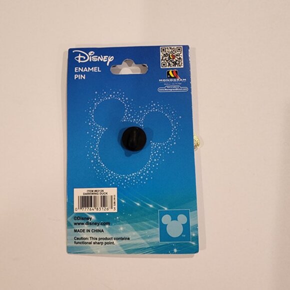 Disney Palm Darkwing Duck Exclusive Enamel Pin Duck Tales Monogram NEW - Picture 7 of 10